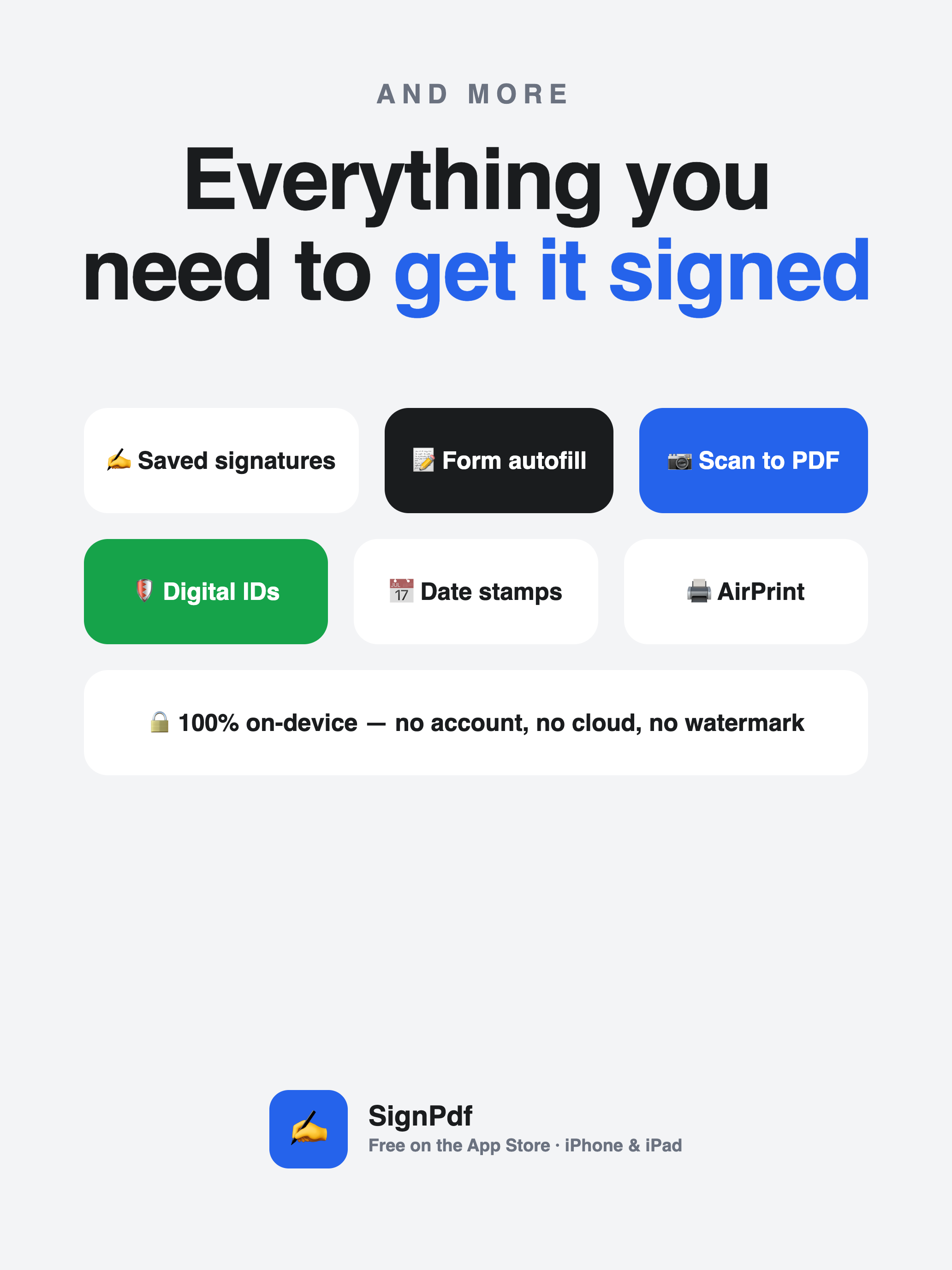 SignPdf: Fill & Sign PDF Forms screenshot 6
