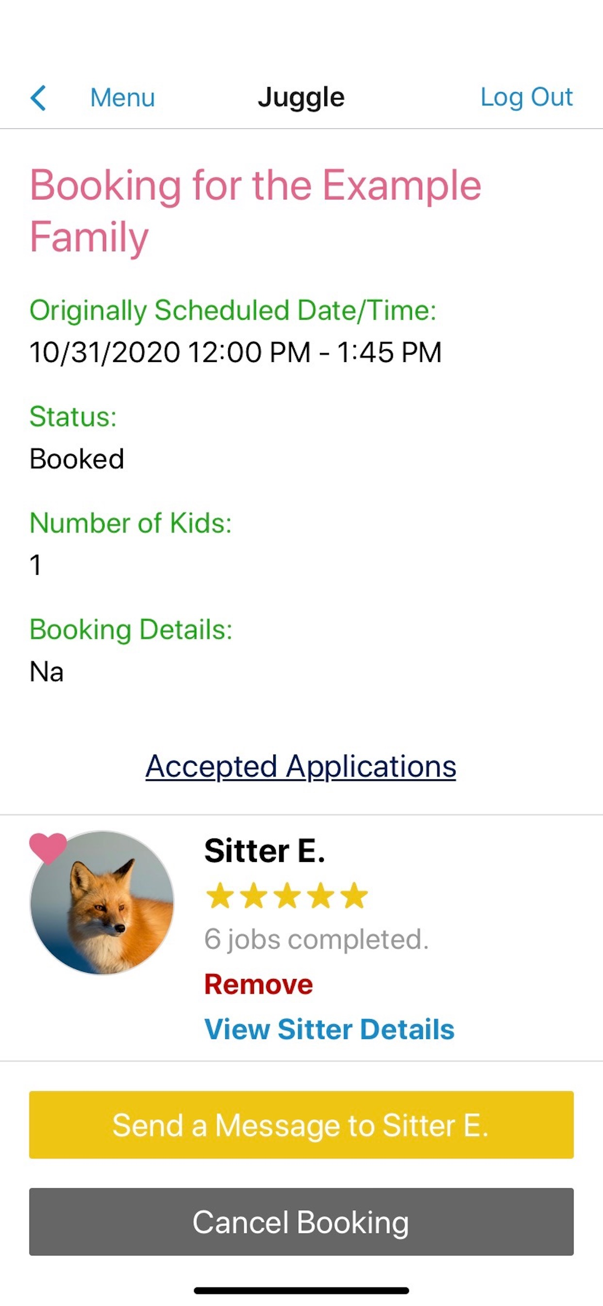 Juggle - Babysitting & More screenshot 3