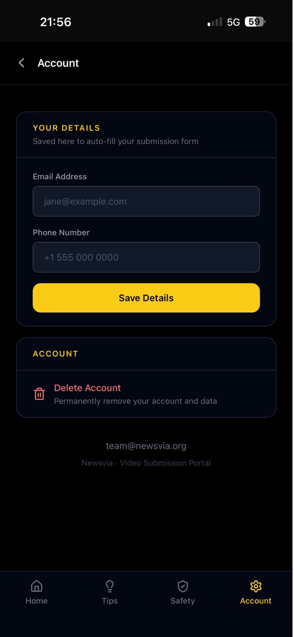 iPhone screenshot