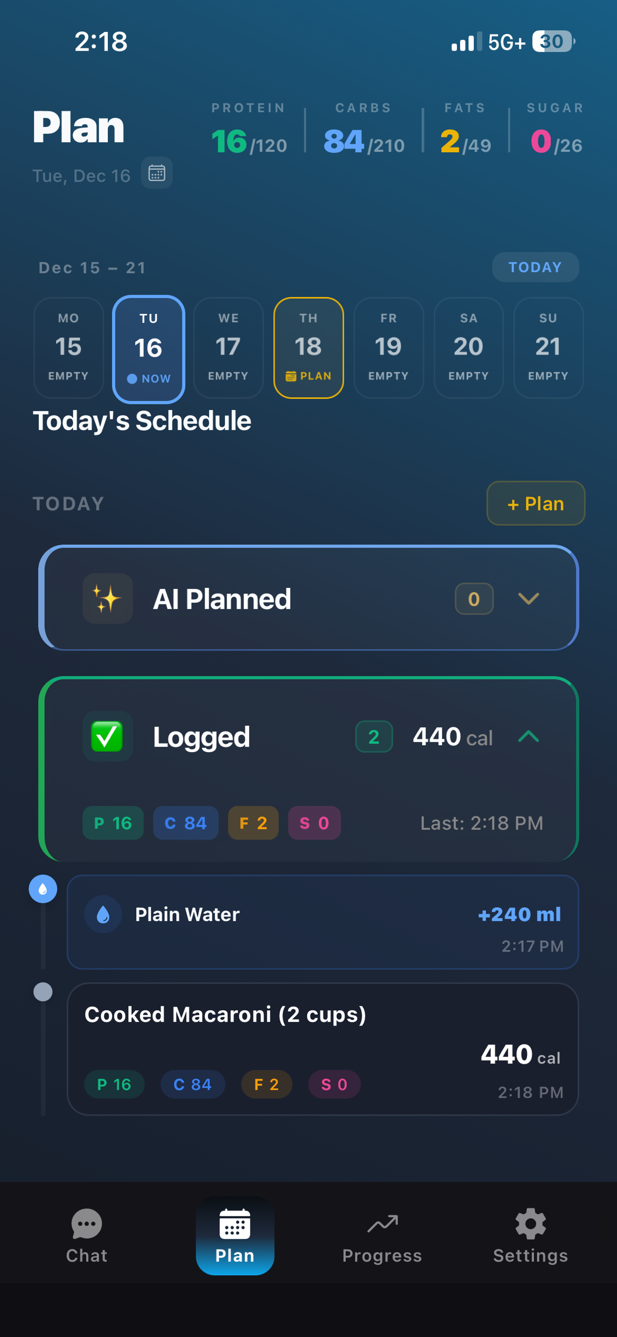 Shapely - AI Nutrition Tracker