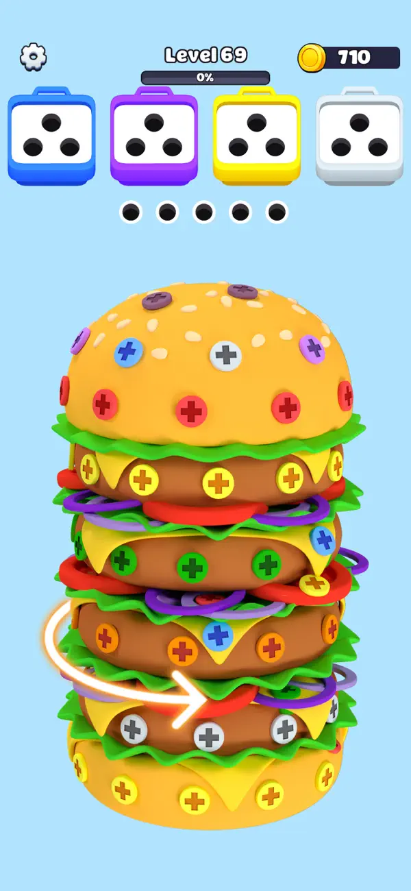 Screw Tap Jam™ - Screw Sort 3D Hack screenshot 9 - game app interface