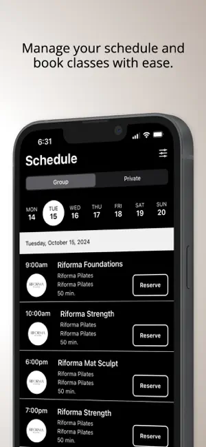 Riforma Pilates screenshot 4