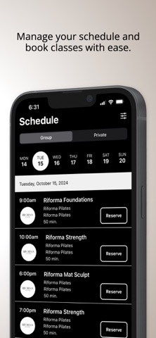 Riforma Pilates Screenshot 4 of 5