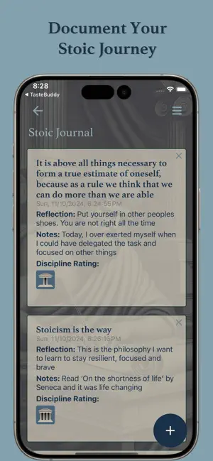 Stoic AI Daily Journal: Stoica screenshot 3