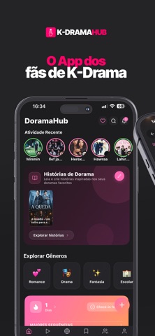Dorama Hub: Fanfics e Doramas screenshot