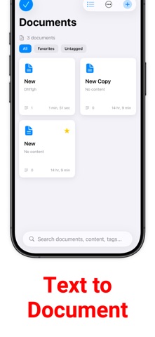 Text to PDF – PDF Text Editor Screenshot 2 of 3