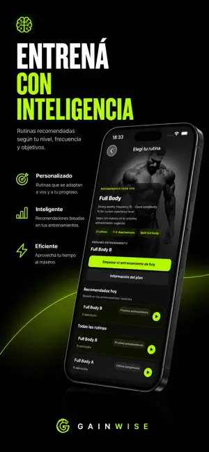 GainWise: Gym Tracker screenshot 3