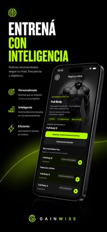 GainWise: Gym Tracker Screenshot 3 of 6