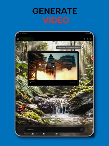 AskSary AI Chat, Image & Video iPad screenshot