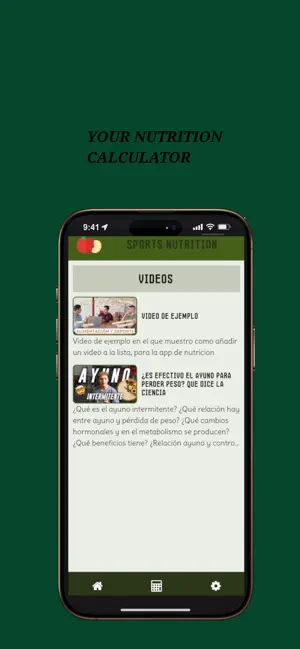 EzFood Nutrition screenshot 1