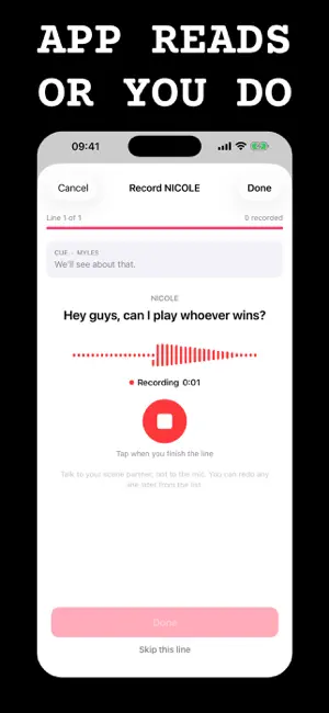 Scriptmate: Line Learner screenshot 3