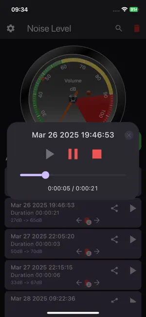 Noise Recorder screenshot 4