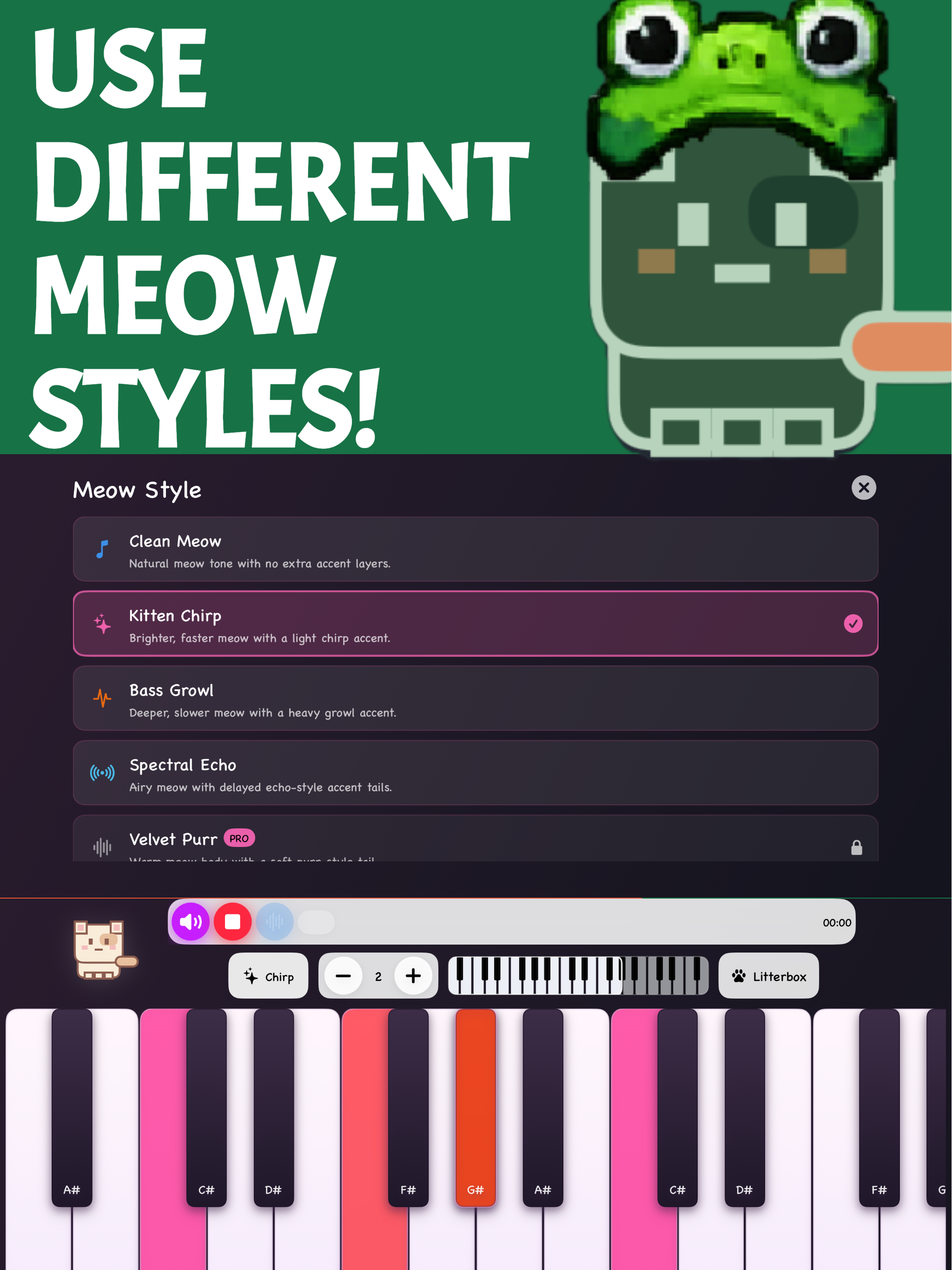 Cat Piano - Meowano screenshot 10