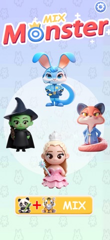 Mix Monster: Animal Merge Game iPhone screenshot