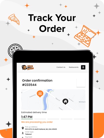 Ninja Axpress Food Delivery ipad screenshot 4