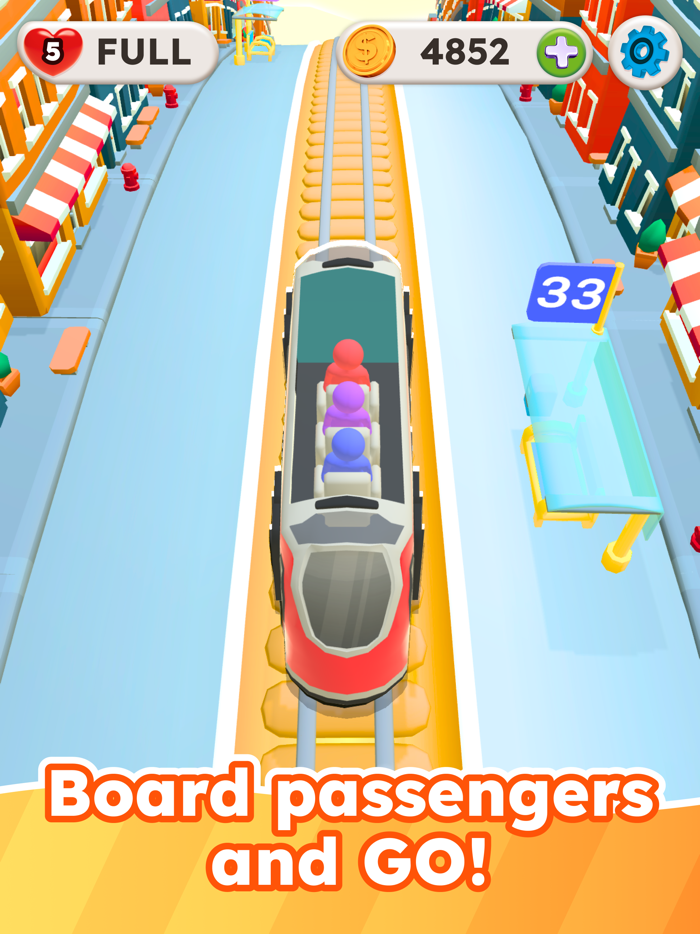 Subway Jam－ Bus Sorting Puzzle