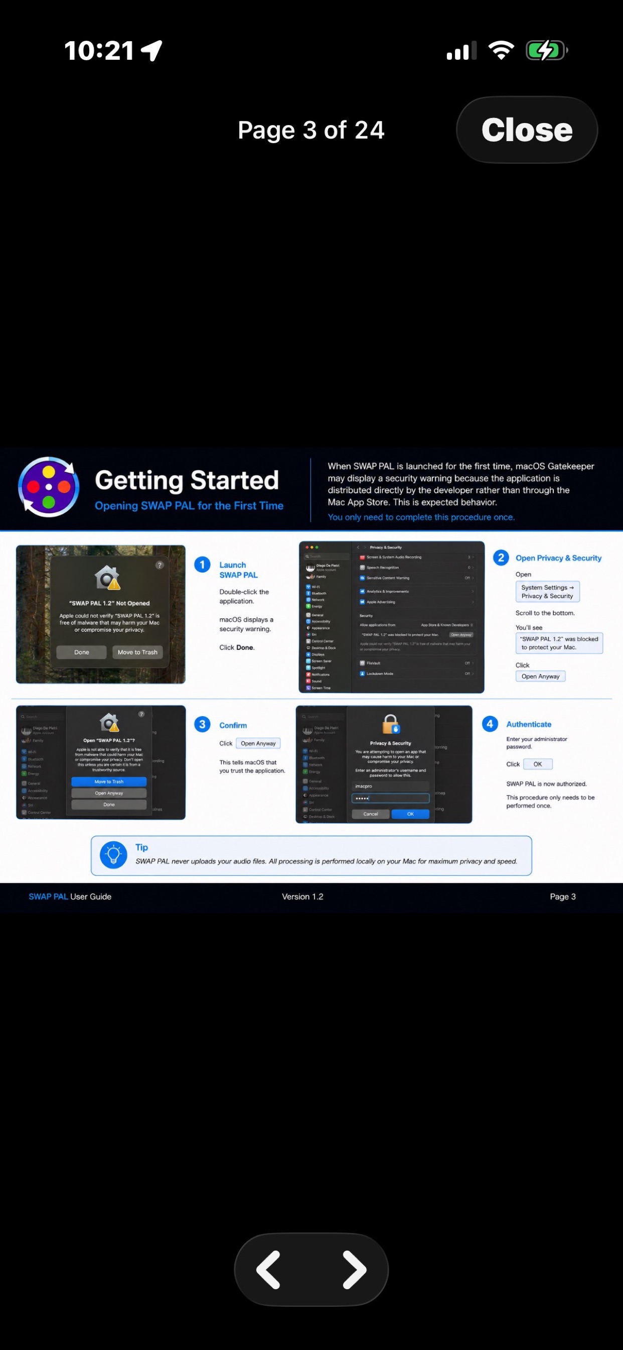 Screenshot 9 of SWAP PAL: Multichannel Swapper