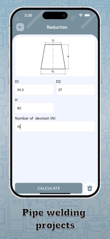 Pipe Welding Calculators iPhone screenshot