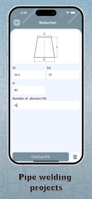 Pipe Welding Calculators Screenshot 4 of 5