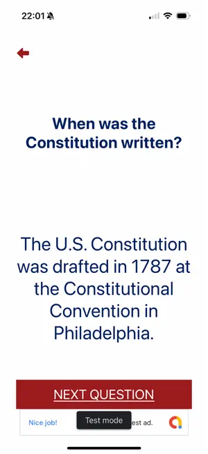 The U.S. Citizenship App screenshot 3