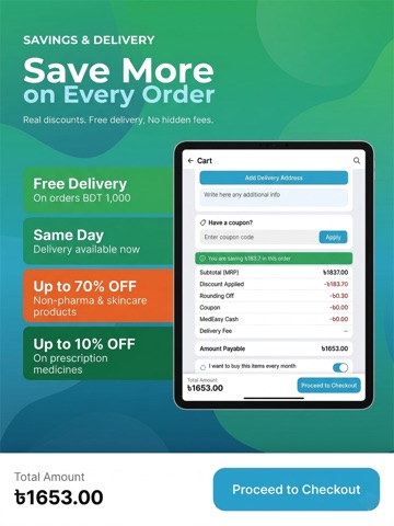 MedEasy - Online Pharmacy iPad screenshot 4
