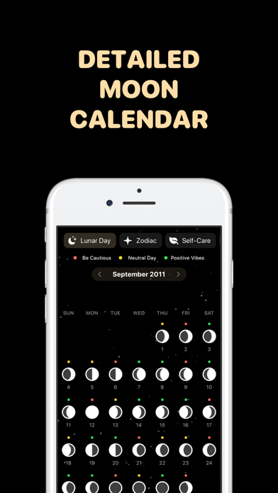 Screenshot 3 of Lunation - Moon Phase Calendar App