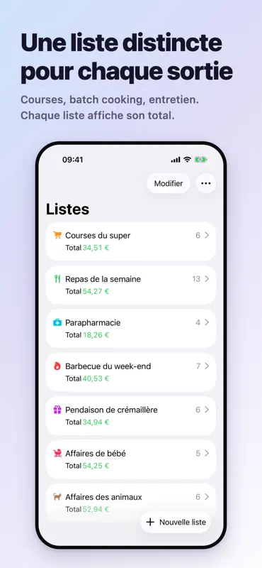 Liste de courses, Notes & Prix screenshot 4 of 10