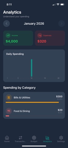 Lumen Budget Money Manager screenshot