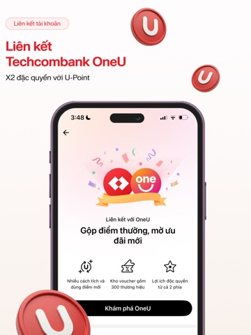 Techcombank OneU iPad screenshot 2