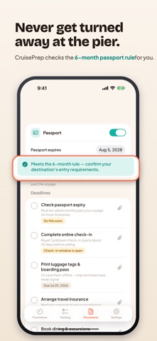 CruisePrep: Packing List screenshot