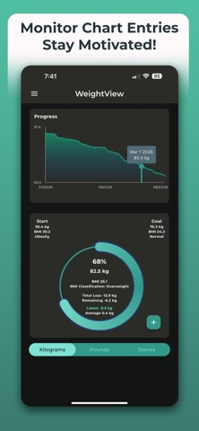WeightView – Weight Tracker Screenshot 2 of 7