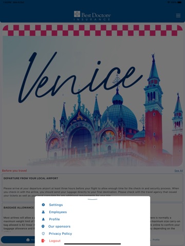 BDI Conventions: Venice iPad screenshot