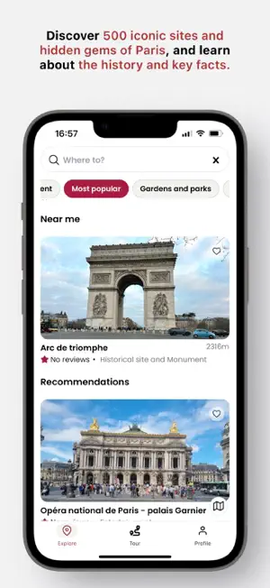 Cityspot - Paris audio guide screenshot 1