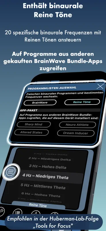 BrainWave: 40 Binaural Series™ screenshot 3 of 10