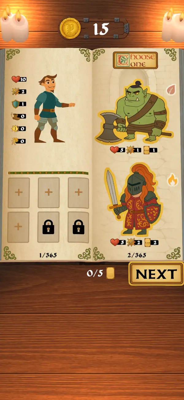 Paper Dungeon! Hack screenshot 7 - game app interface