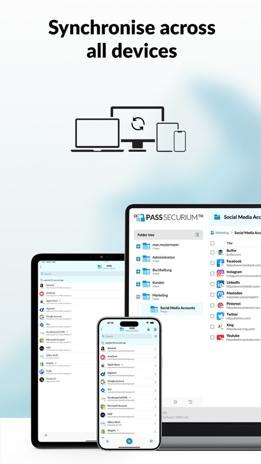 #7. PassSecurium™ Password Manager (iOS) 由: ALPEIN Software SWISS AG
