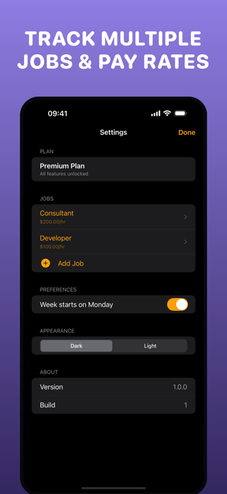 Shift & Hours Tracker: Pay Log Screenshot 4 of 4