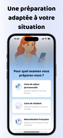 Examen Civique 2026 screenshot