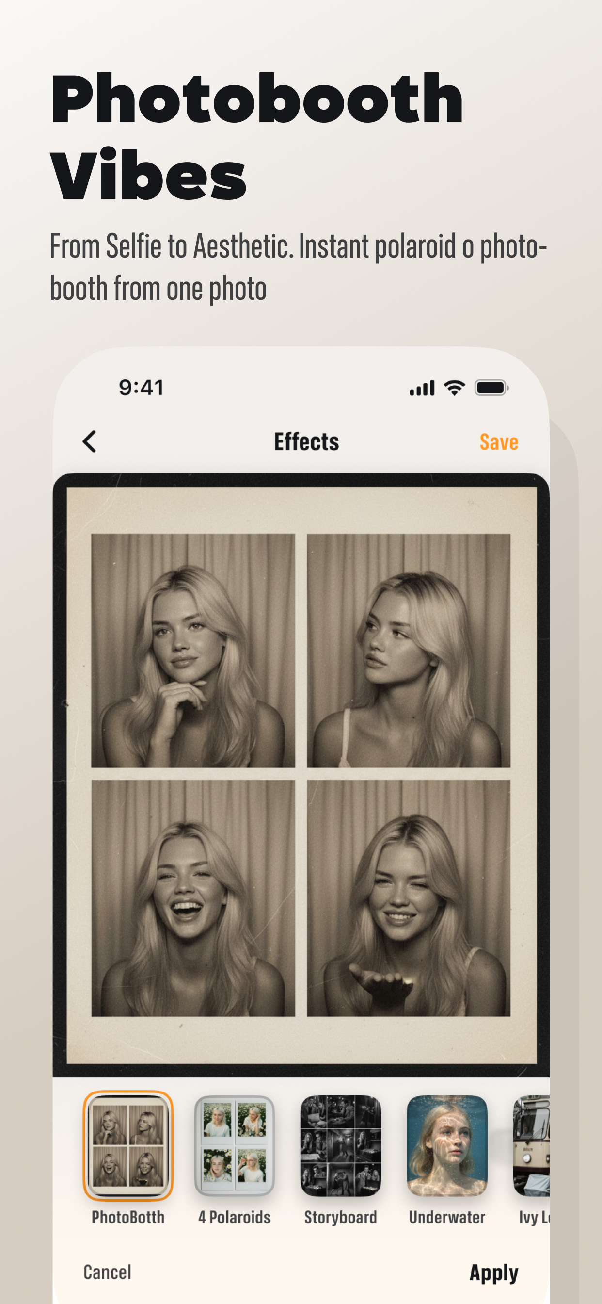 FaceSup - AI Photo Filters
