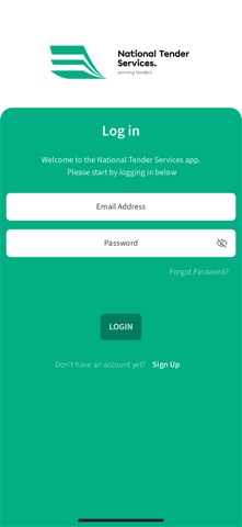 National Tender Services screenshot