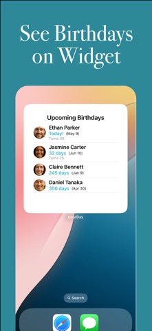 Birthday Reminder: DearDay screenshot