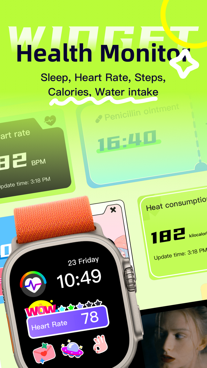 Health Widget - Heart Rate