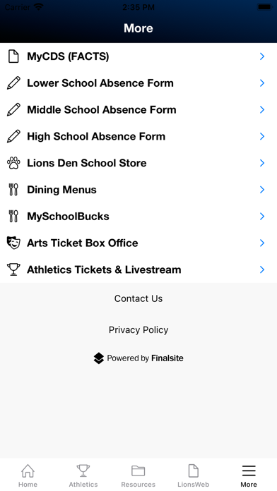 Covenant Day School Screenshot