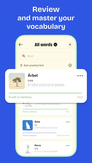 Karteto: Vocabulary Flashcards screenshot 1