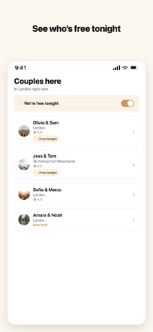 Roaming: Meet Couples Screenshot 1 of 5