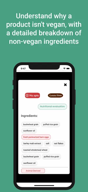 Veganicapp screenshot 3