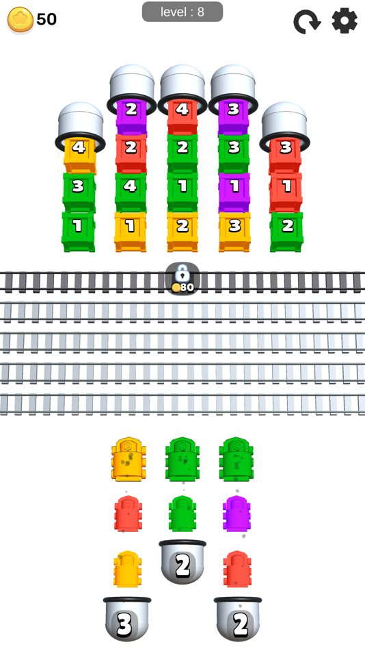 #3. Train Jam! Keep Matching (iOS) 由: Rocketship Studios LLP