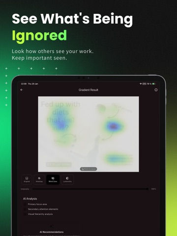 Attention AI: Content Analyzer iPad screenshot