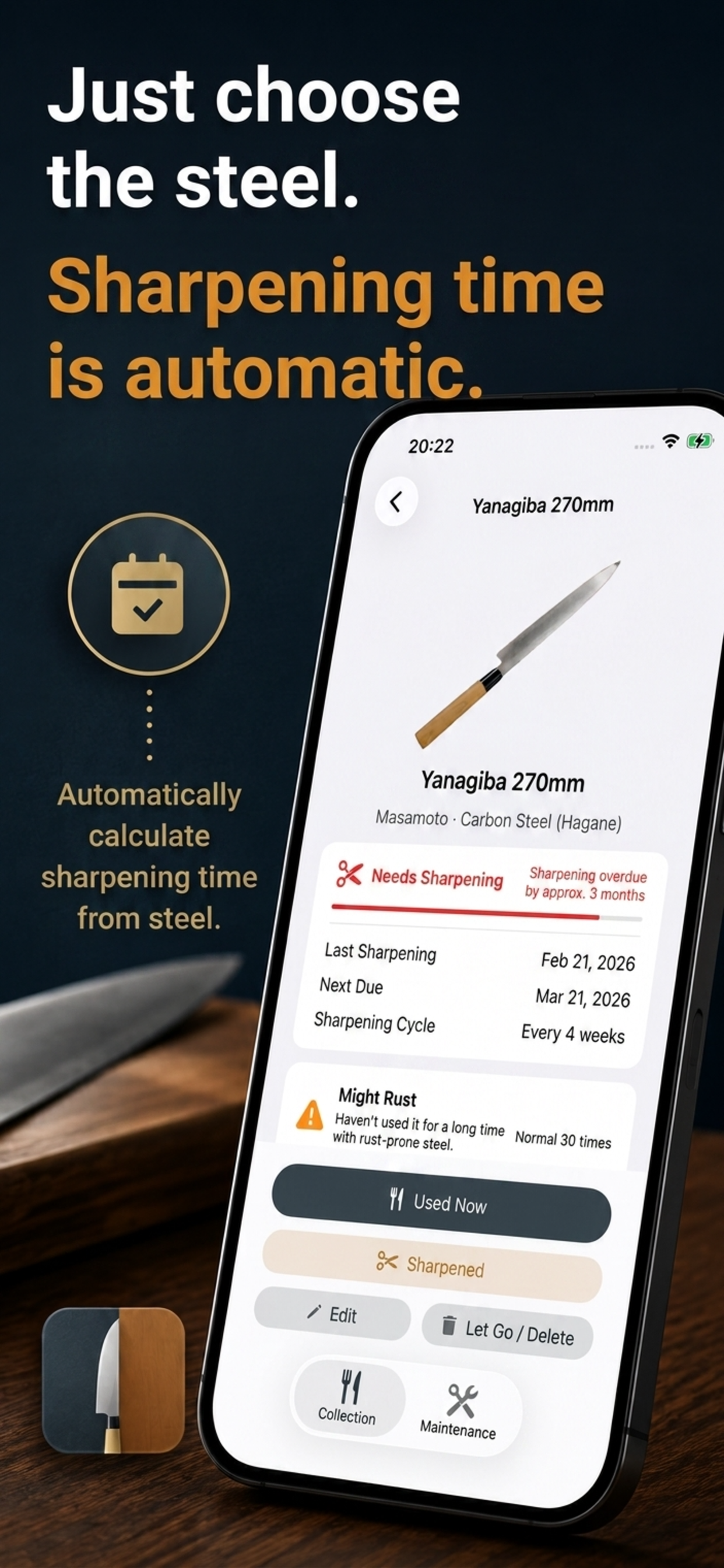 KnifeKeep: Blade Care screenshot 2