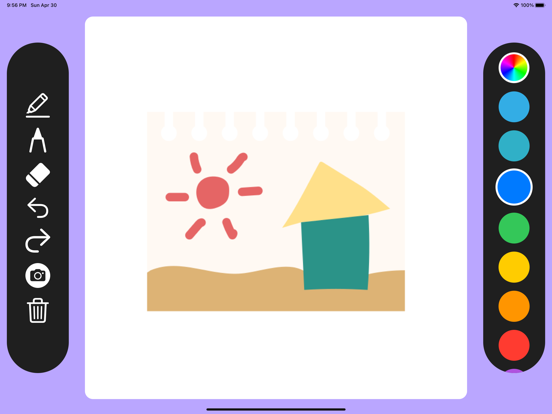 Screenshot #4 pour Doodle Joy: Colouring Book App